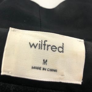 Wilfred kimono satin trench